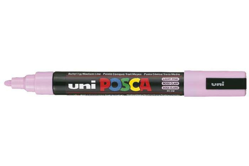 Uni-Ball uni POSCA PC-5M Пулевидный наконечник Розовый 1шт маркер