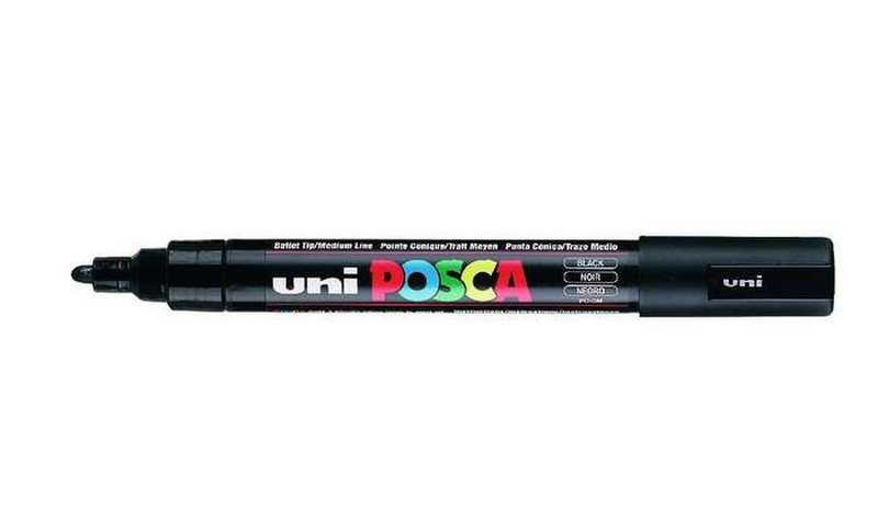 Uni-Ball uni POSCA PC-5M Черный 1шт маркер