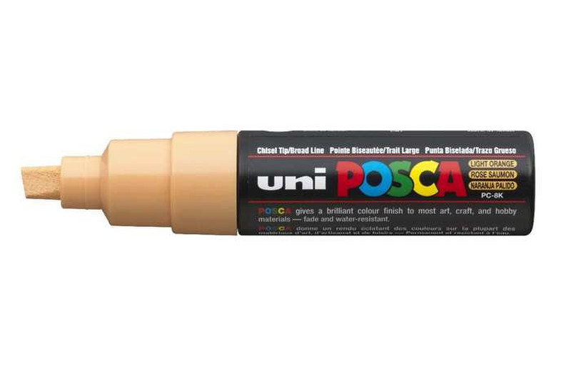 Uni-Ball uni POSCA PC-8K Chisel tip Orange 1pc(s) marker