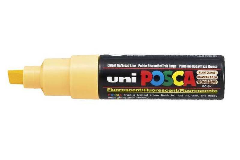 Uni-Ball uni POSCA PC-8K Chisel tip Orange 1pc(s) marker