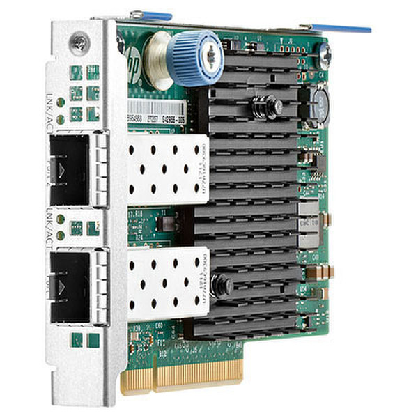 Hewlett Packard Enterprise 10Gb 2x 560FLR-SFP+ Внутренний Фибра 10000Мбит/с