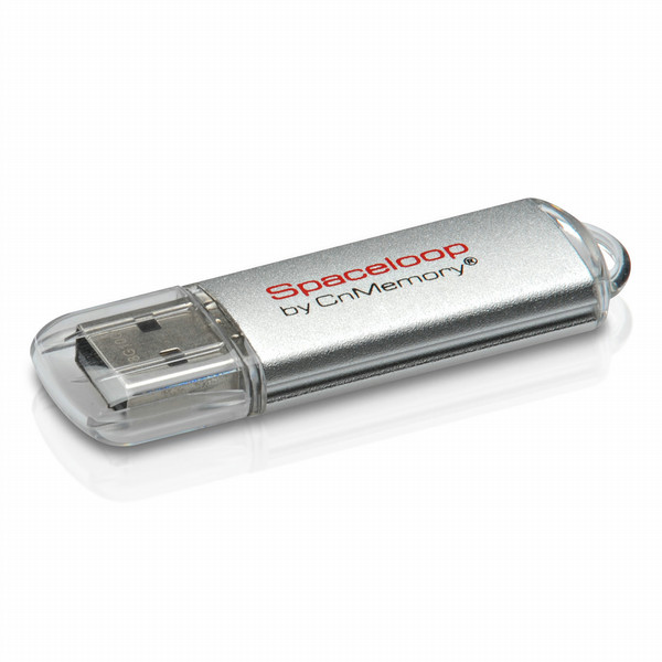 CnMemory 85328 32ГБ USB 2.0 Cеребряный USB флеш накопитель