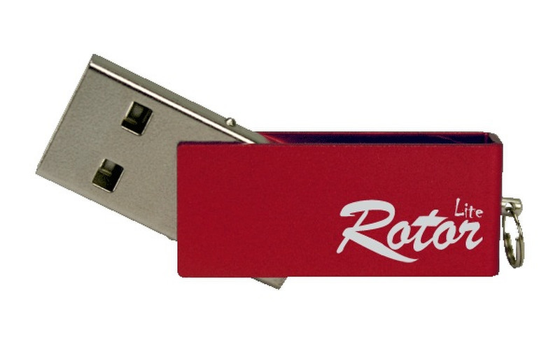 CnMemory Rotor 8 GB 8GB USB 2.0 Type-A Red USB flash drive