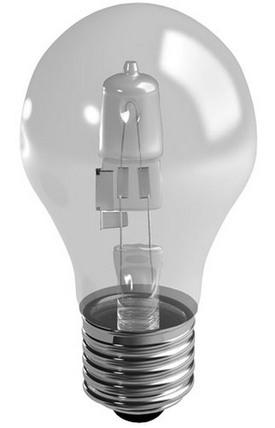 Duracell A-Shape 1, E27, 28W 28W E27 halogen bulb