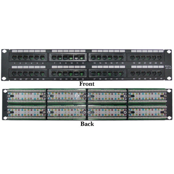 4XEM 4XRMC5EPP48 1U patch panel