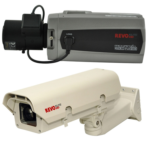 Revo REHXT0550-1 IP security camera В помещении и на открытом воздухе Коробка камера видеонаблюдения