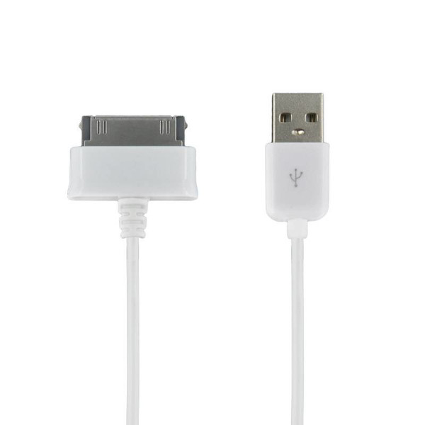 4World 07940 1м USB A Samsung 30-p Белый