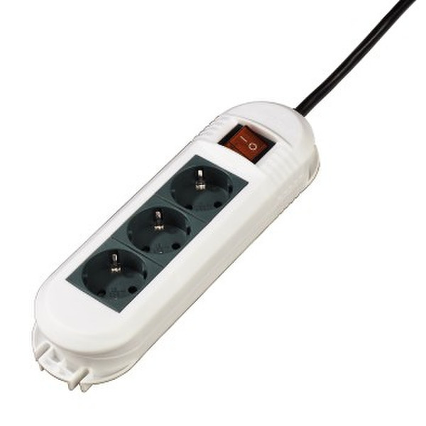 Xavax 00111901 3AC outlet(s) 1.5m Green,White power extension
