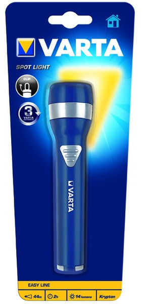 Varta Spot Light Hand flashlight LED Blue