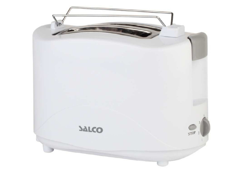 Salco 90100 2ломтик(а) 750Вт Белый тостер