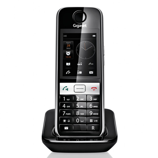 Gigaset S820H DECT Идентификация абонента (Caller ID) Черный