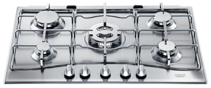 Hotpoint PC 750 T XX /HA built-in Gas Stainless steel hob