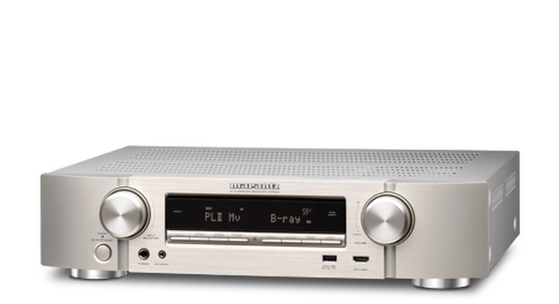 Marantz NR1603 50Вт 7.1 Surround 3D Золотой, Cеребряный