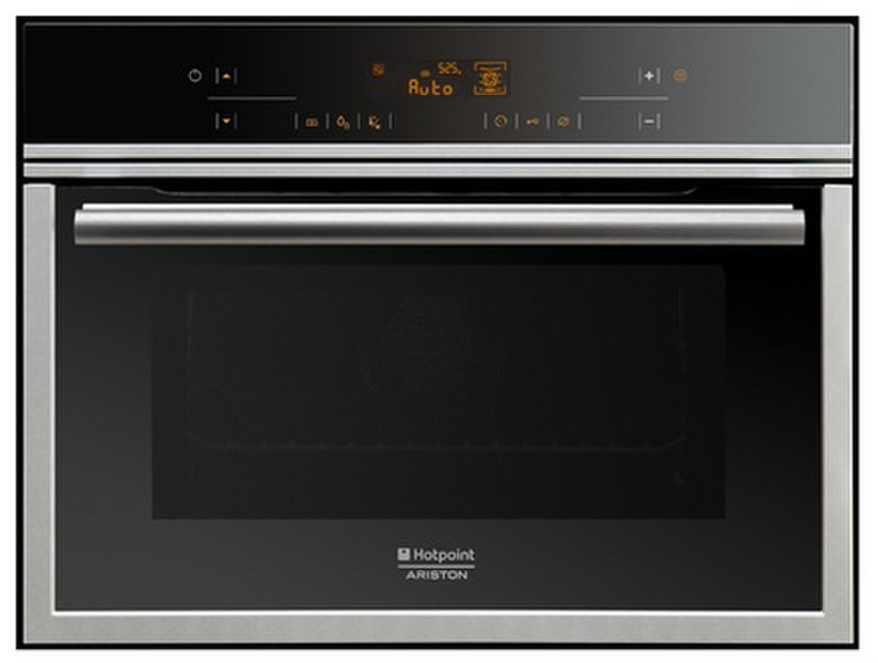 Hotpoint MWK 431 XHA Built-in 40L 1000W Black,Stainless steel microwave