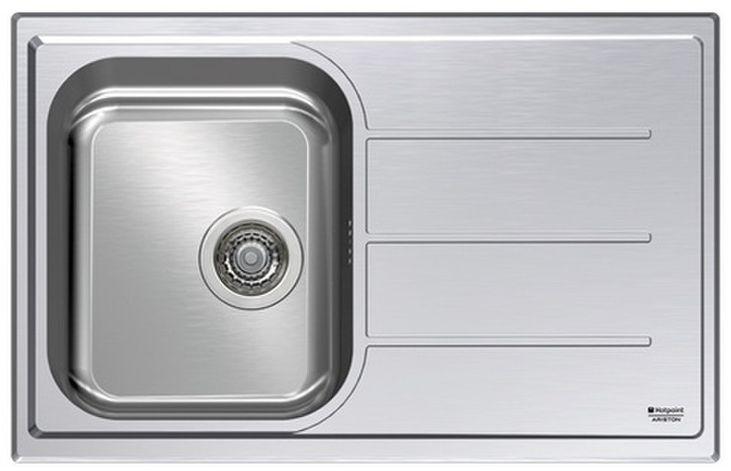 Hotpoint SC 79W1 (X) HA Stainless steel sink