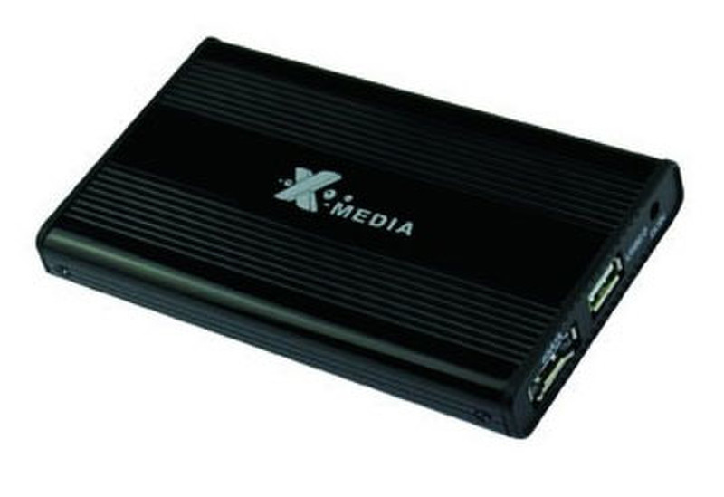 X-Media EN-2800-BK 2.5" USB powered Black storage enclosure