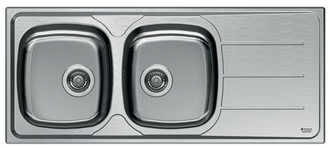 Hotpoint SN 116M2 (AX) HA Steel sink
