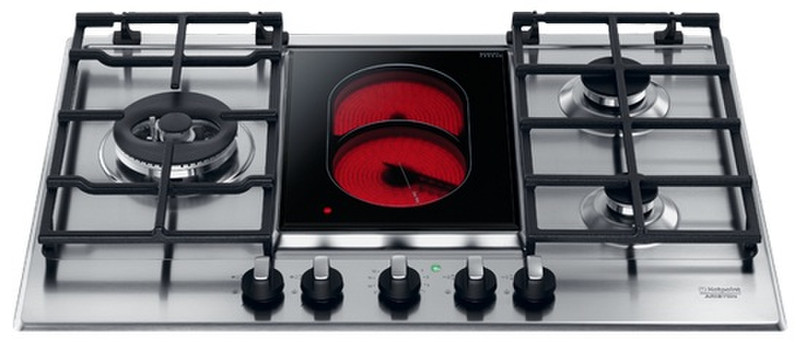 Hotpoint PK 741 RQO GH /HA built-in Gas Stainless steel hob