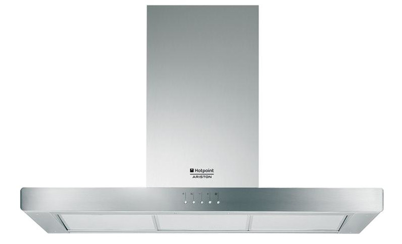 Hotpoint HB 90.E IX/HA Wall-mounted 570m³/h Stainless steel cooker hood