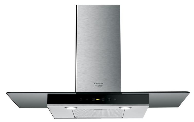 Hotpoint HKQB 9 X /HA Wall-mounted 780m³/h Stainless steel cooker hood