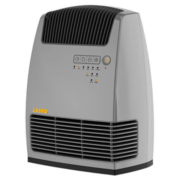 Lasko 6251 Floor 1500W Grey Fan electric space heater