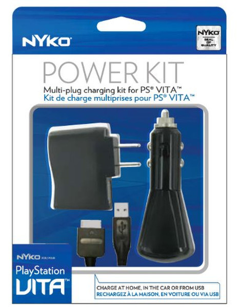 Nyko 85100 Auto,Indoor,Outdoor Black mobile device charger