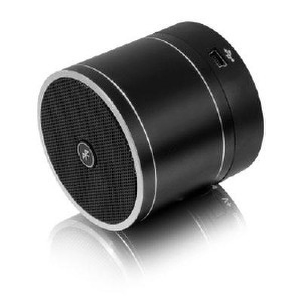 Aluratek ABS03F Stereo 3W Schwarz Tragbarer Lautsprecher