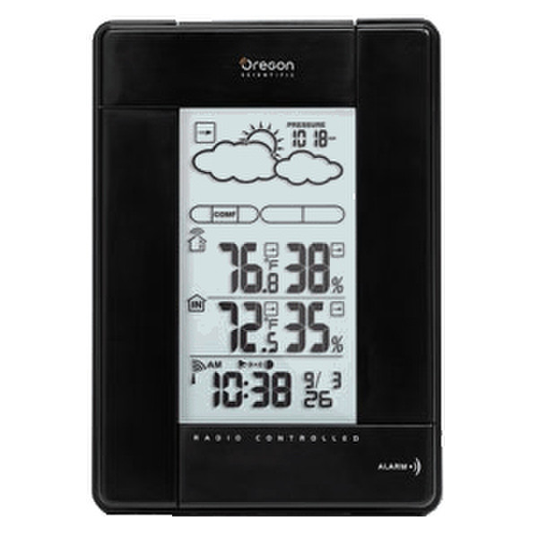 Oregon Scientific BAR388HGA Black weather station