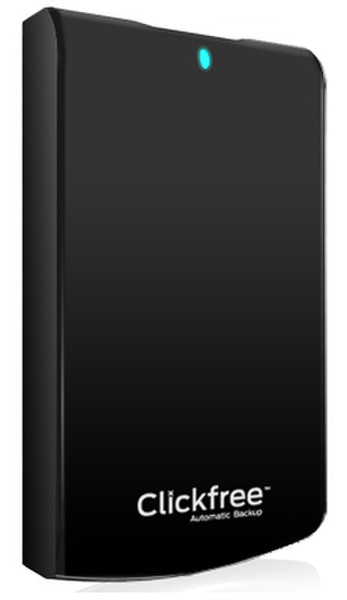 Clickfree 1TB C6 Portable USB Type-A 3.0 (3.1 Gen 1) 1000GB Schwarz