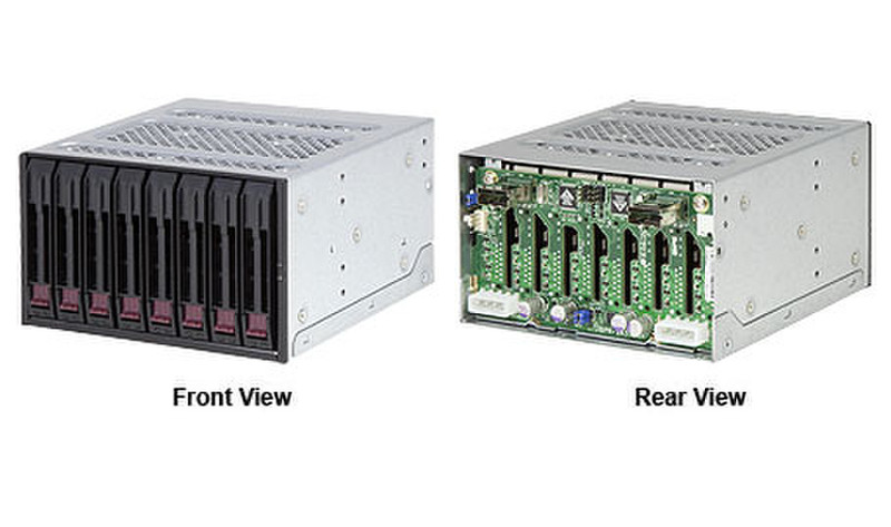 Supermicro CSE-M28SAB-OEM Schwarz Rack