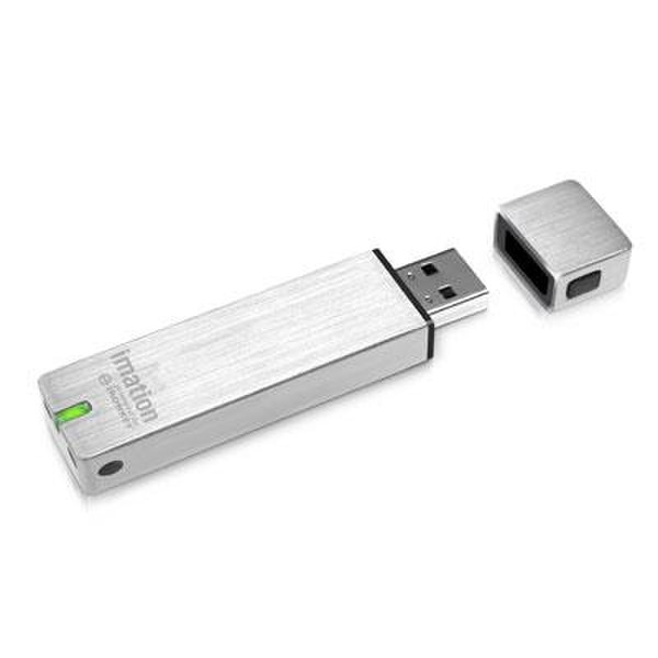 IronKey Enterprise S250 D2-S250-S08-4FIPS 8GB USB 2.0 Type-A Silver USB flash drive