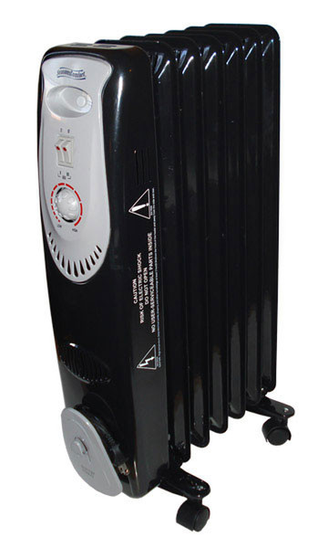 World Marketing of America Radiant Flur 1500W Schwarz, Grau Heizkörper