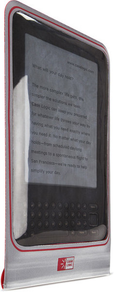 Case Logic EWS-101-LIGHT GRAY Sleeve case Grey e-book reader case