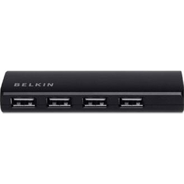 Belkin F4U040QFCAPL 480Mbit/s Schwarz Schnittstellenhub