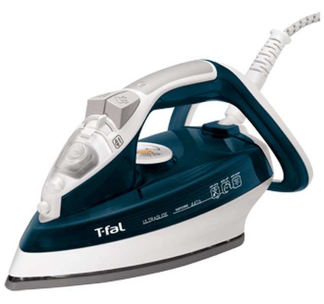 Tefal Ultraglide Easycord Dampfbügeleisen Keramik-Bügelsohle 1700W Grün