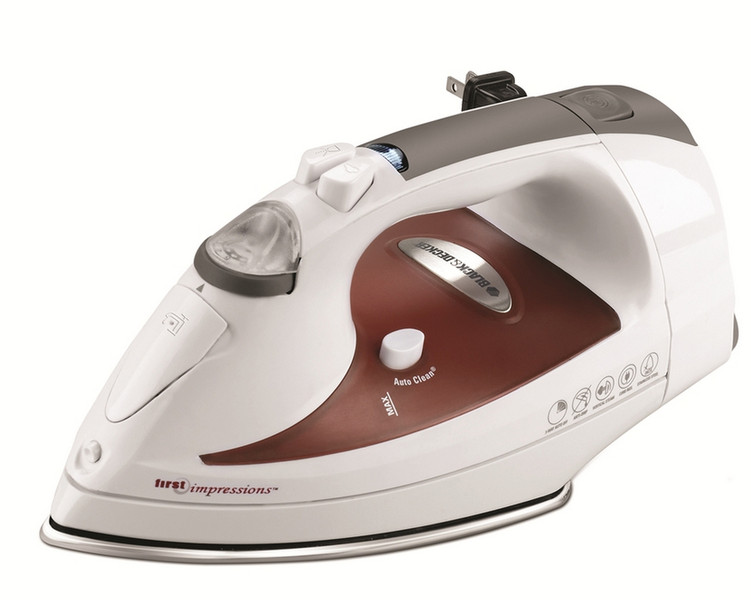 Applica ICR515 Dry iron Stainless Steel soleplate Red,White iron