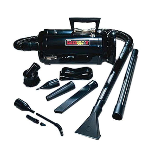 Metropolitan Vacuum Cleaner Company Datavac Pro Cylinder vacuum cleaner Black