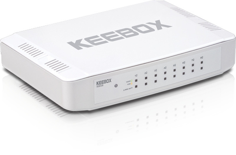 KEEBOX SGE08 Белый сетевой коммутатор