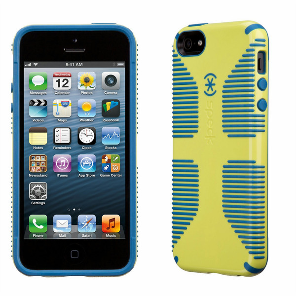 Speck CandyShell Grip Cover Blue,Yellow