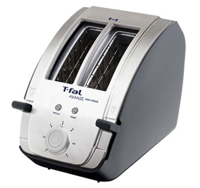 Tefal Avanti High-Speed 2slice(s) 1200W Edelstahl