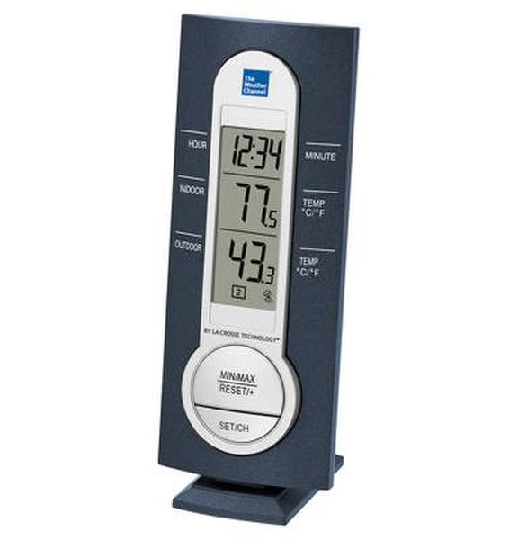 La Crosse Technology WS-7034TWC-IT Indoor/outdoor Electronic environment thermometer Grey,Silver