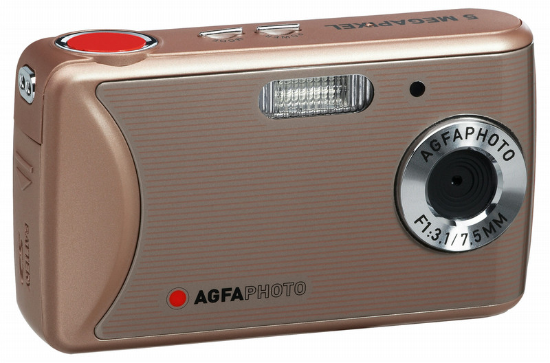 AgfaPhoto sensor 505-x Компактный фотоаппарат 5МП CMOS 2592 x 1944пикселей Бронзовый