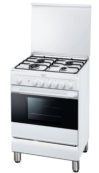 Electrolux RKK651301W Freistehend Gaskochfeld A Weiß Küchenherd