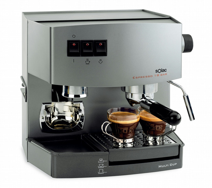 Solac C304G2 Espresso machine 50cups Silver