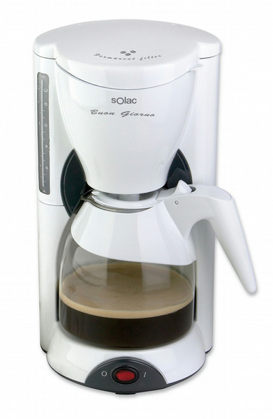 Solac CF4001 Капельная кофеварка 15чашек Белый