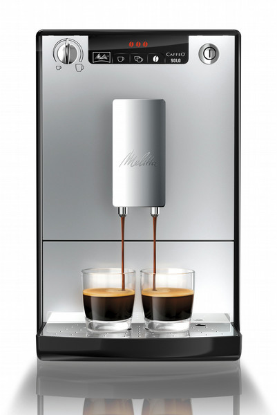 Melitta CAFFEO SOLO Freistehend Vollautomatisch Espressomaschine 1.2l 2Tassen Silber