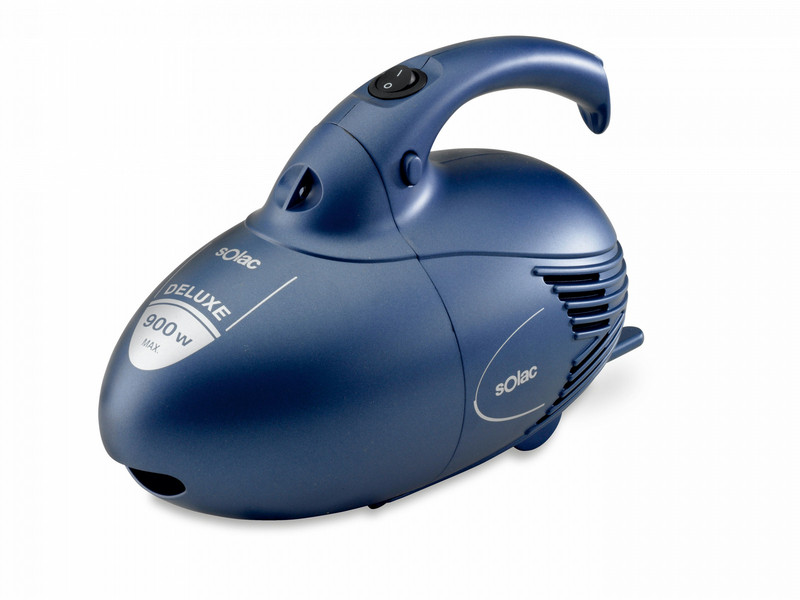 Solac A018 Deluxe Bagless Blue handheld vacuum