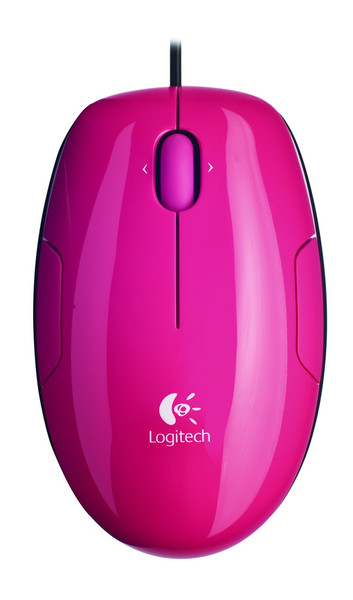Logitech LS1 USB Лазерный Розовый компьютерная мышь