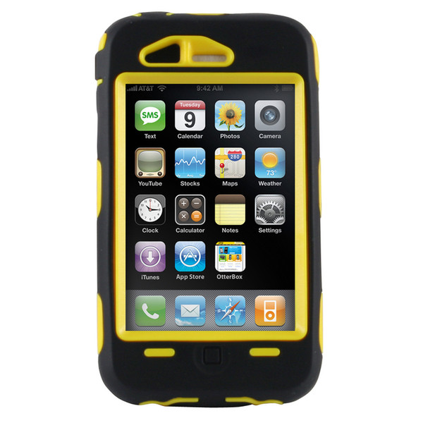 Otterbox Defender Cover case Черный, Желтый