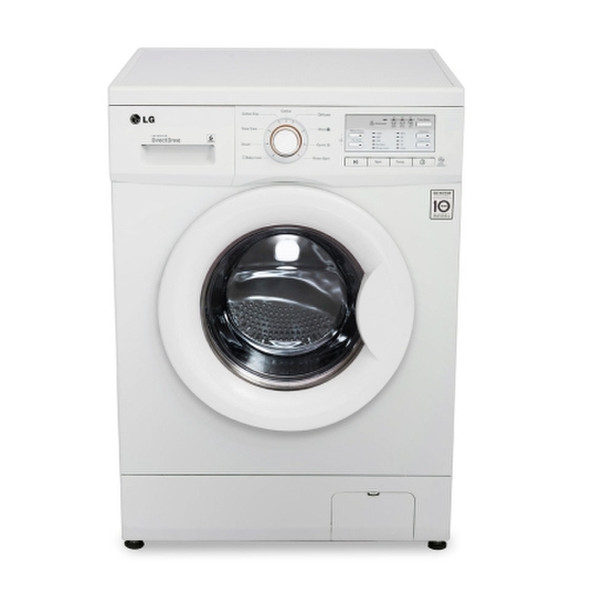 LG F147W2D Freistehend Frontlader 7kg 1400RPM A+++-10% Weiß Waschmaschine